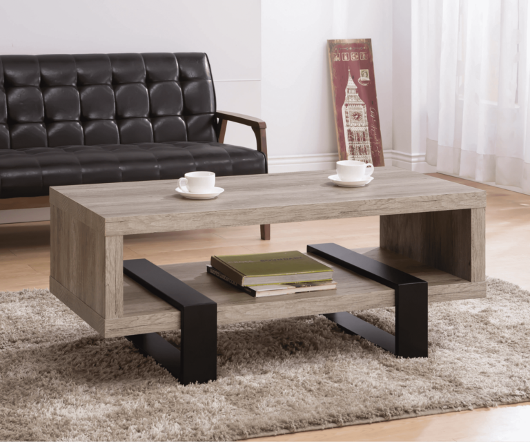 wood coffee table