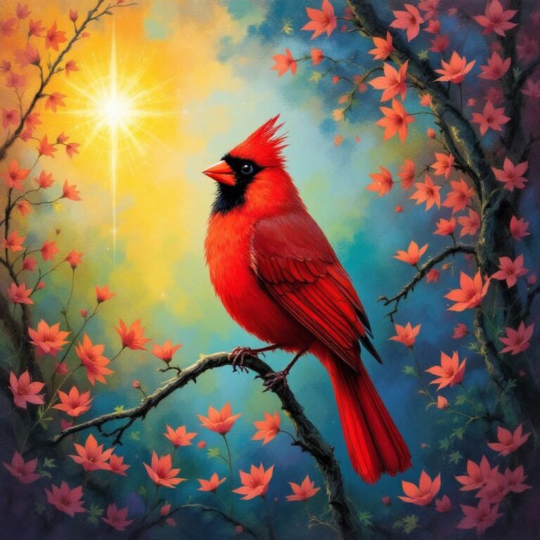 Red Cardinal Bird